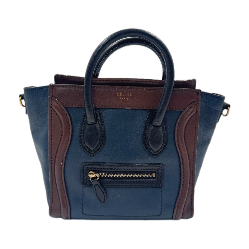 Celine Mini Luggage Tricolor bag CE16