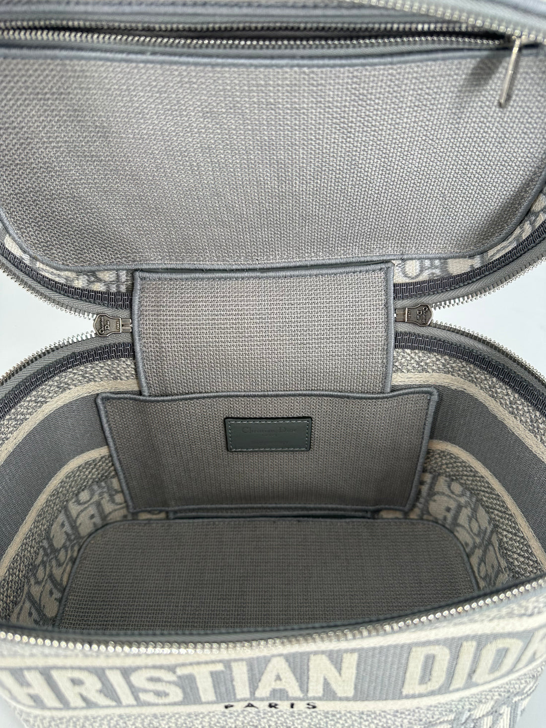 Christian Dior Travel Vanity Makeup Case Grey DR201