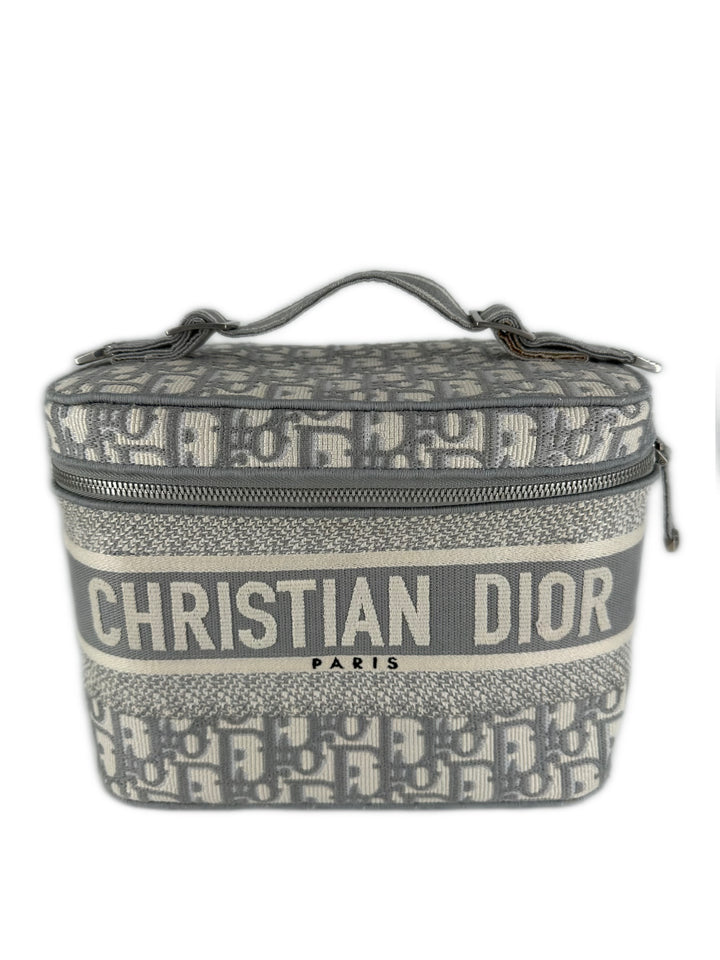 Christian Dior Travel Vanity Makeup Case Grey DR201