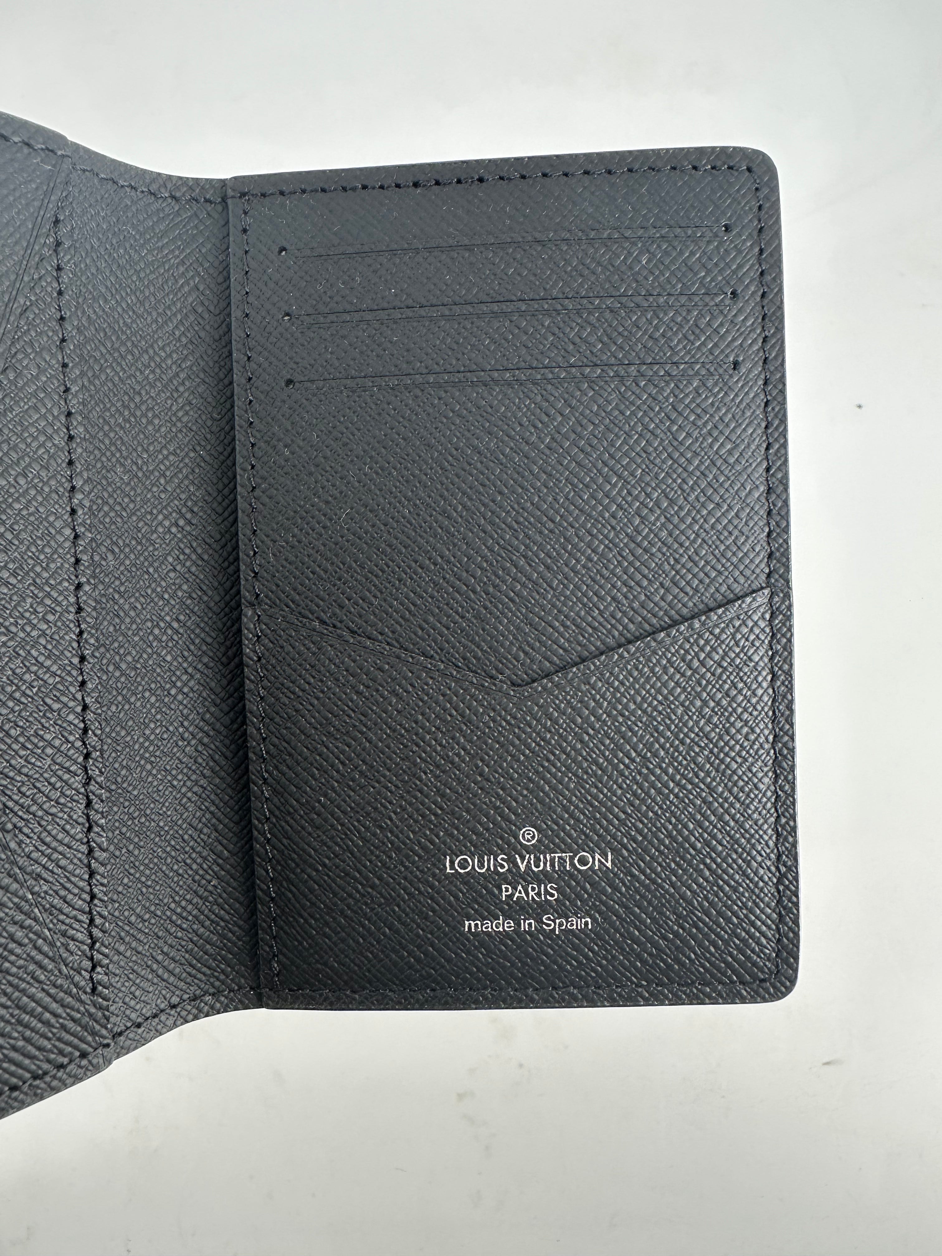 Louis Vuitton Monogram Eclipse Pocket Organizer LVpocket