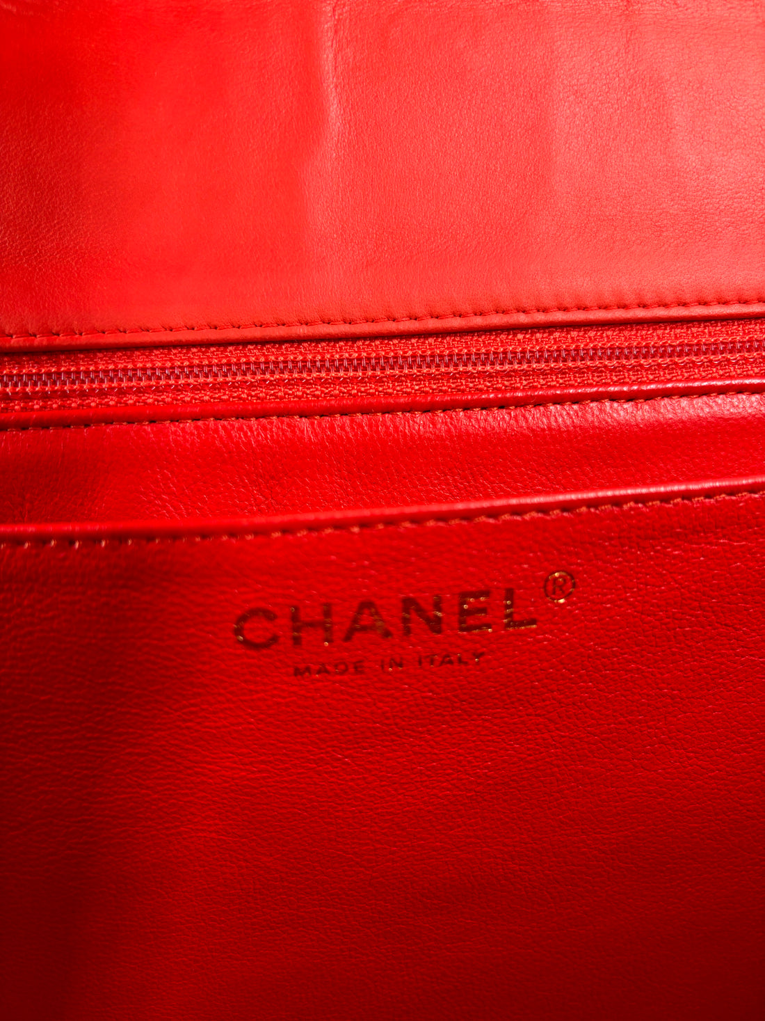 Chanel Classic Single Flap Jumbo Orangec gold hardware