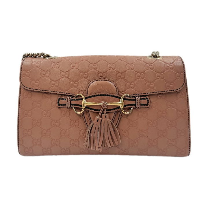 Gucci Guccissima Medium Emily Chain Shoulder Bag