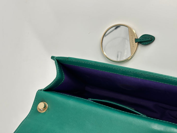 Bvlgari Sperpenti Shoulder Bag Green