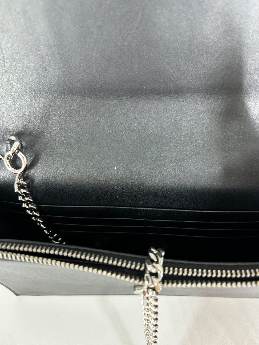 Saint Laurent Kate Small Metallic Glitter Cloud Star with Tassel