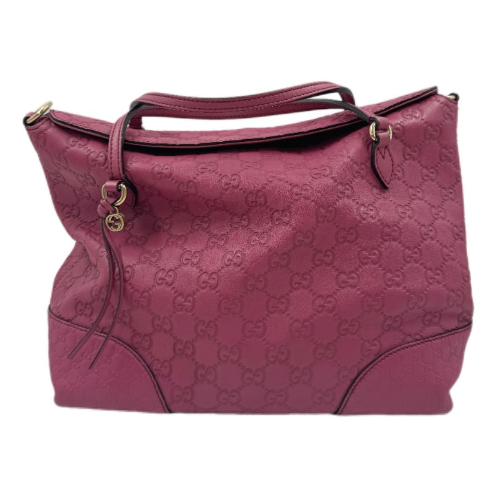 Gucci Guuccissima Medium Bree Foldover Tote Peonia Flower