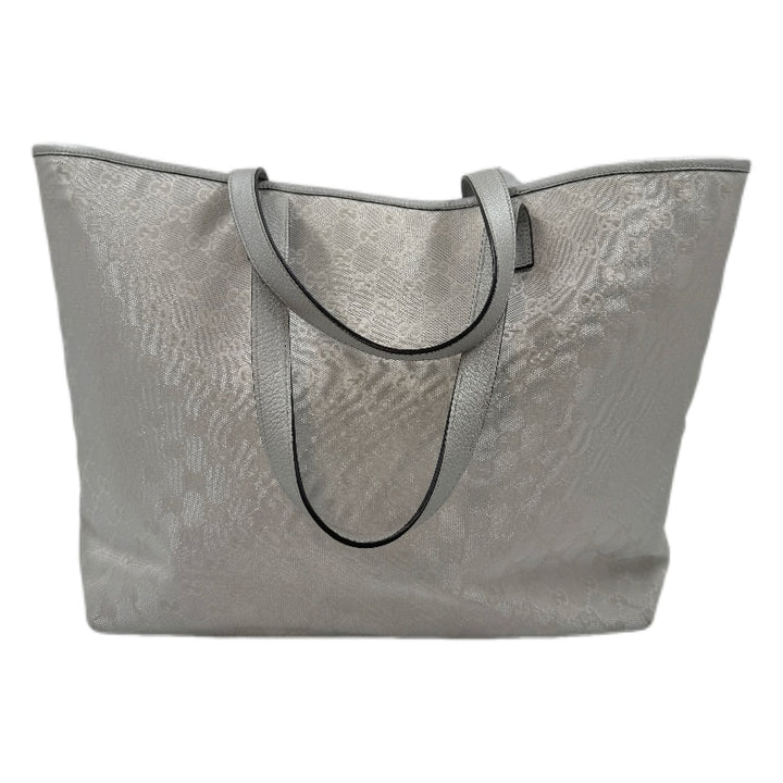 Gucci Silver GG Tote