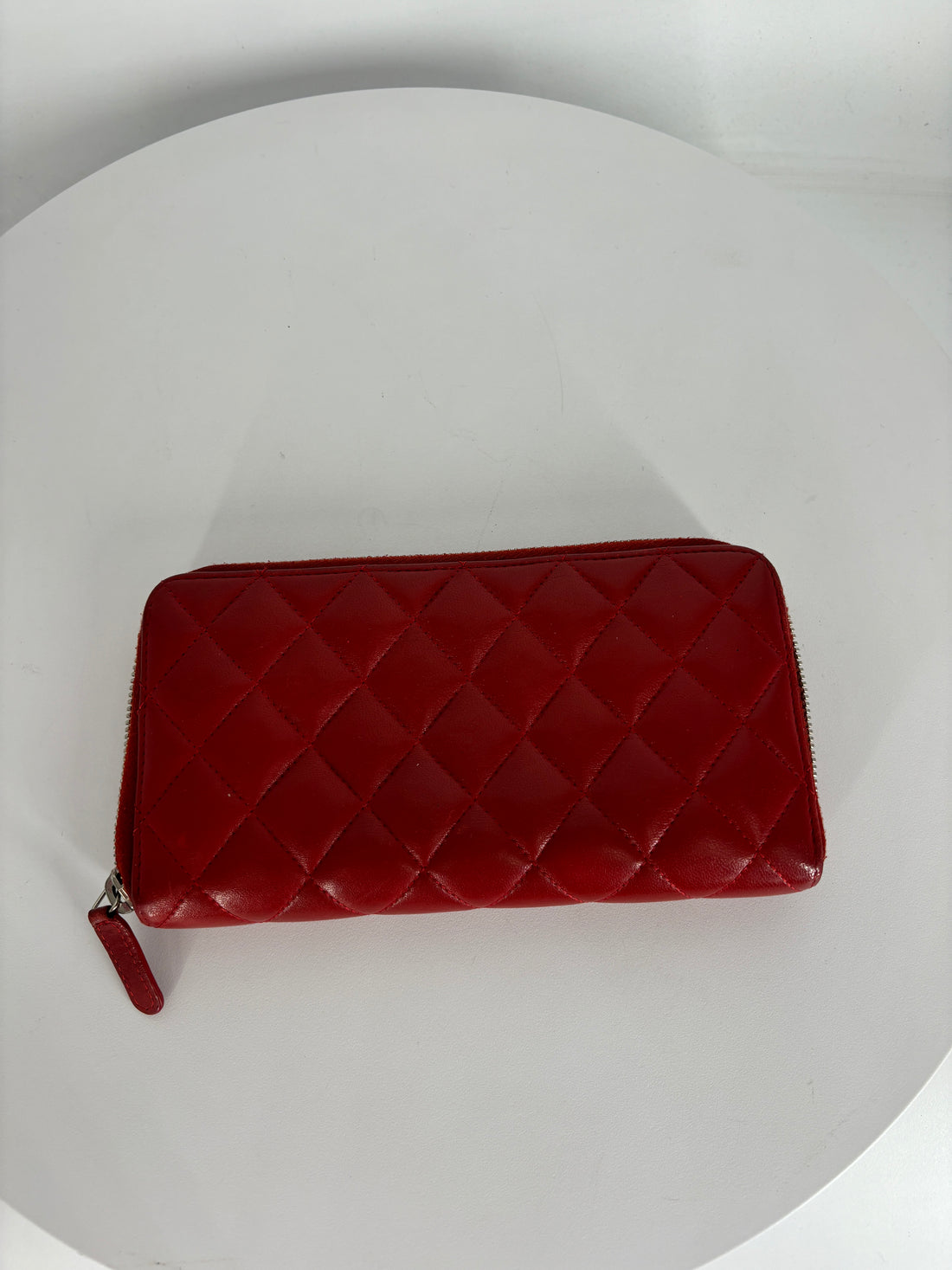 Chanel Lambskin Wallet PHW