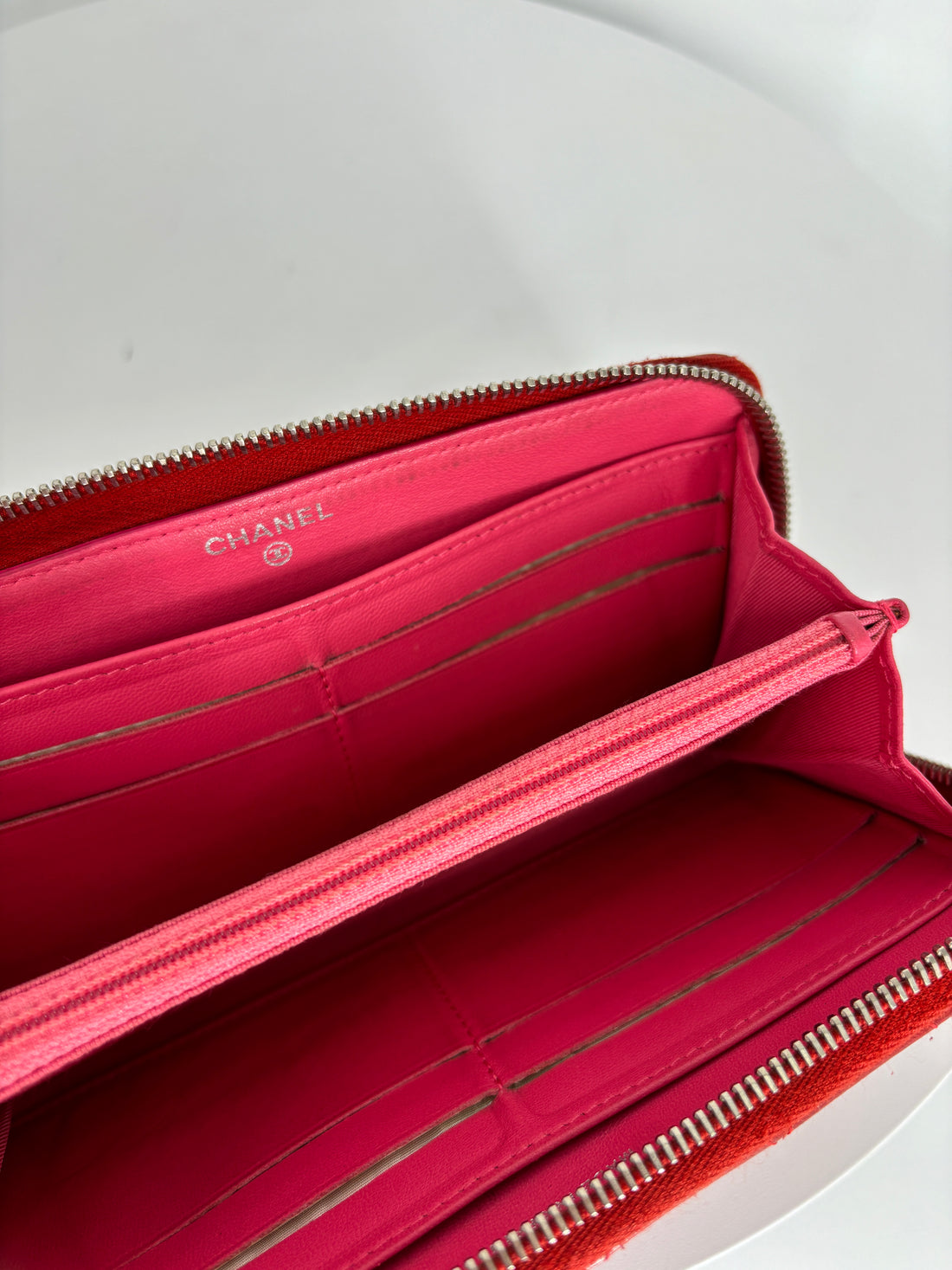 Chanel Lambskin Wallet PHW