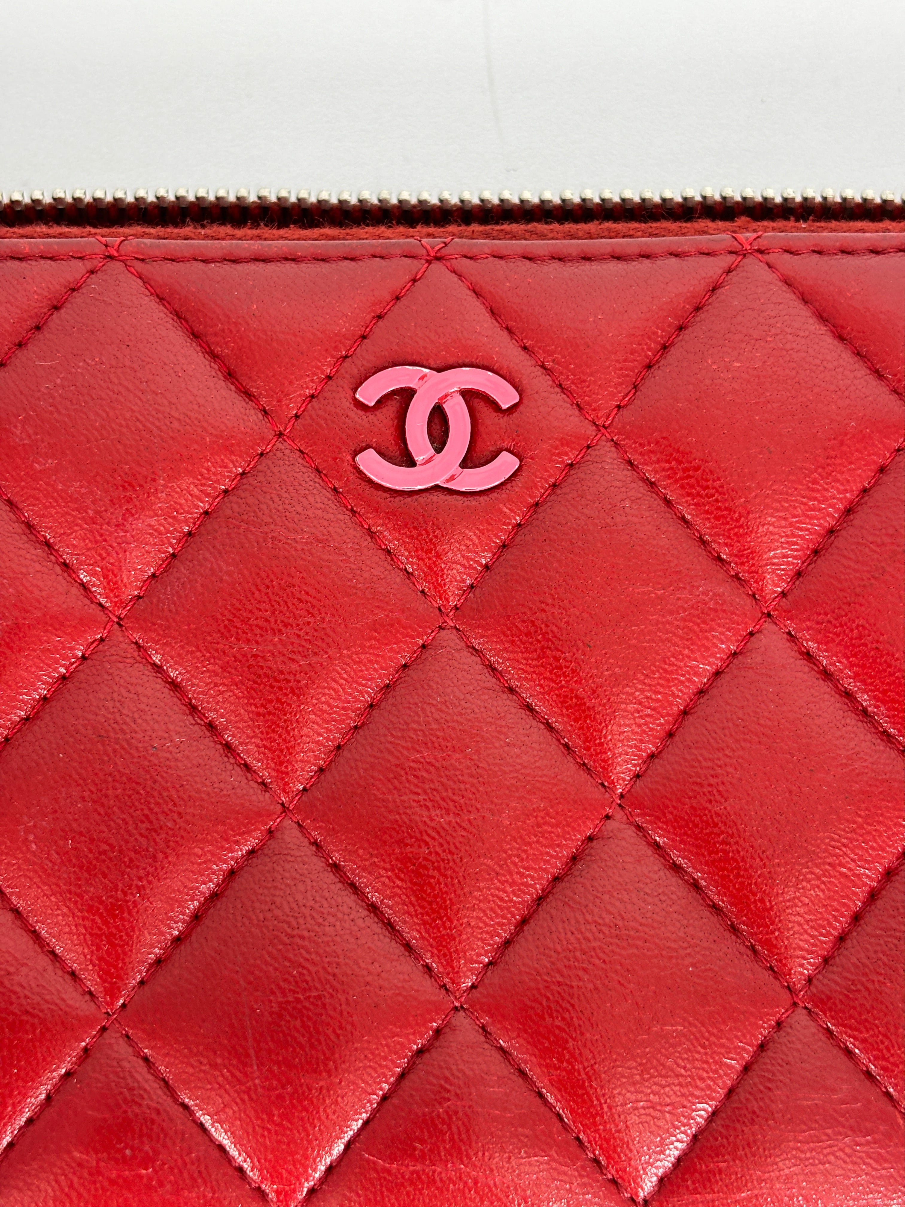 Chanel Lambskin Wallet PHW