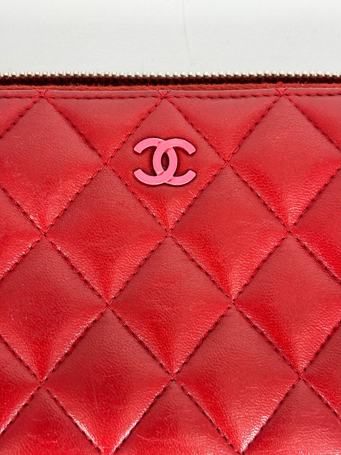 Chanel Lambskin Wallet PHW