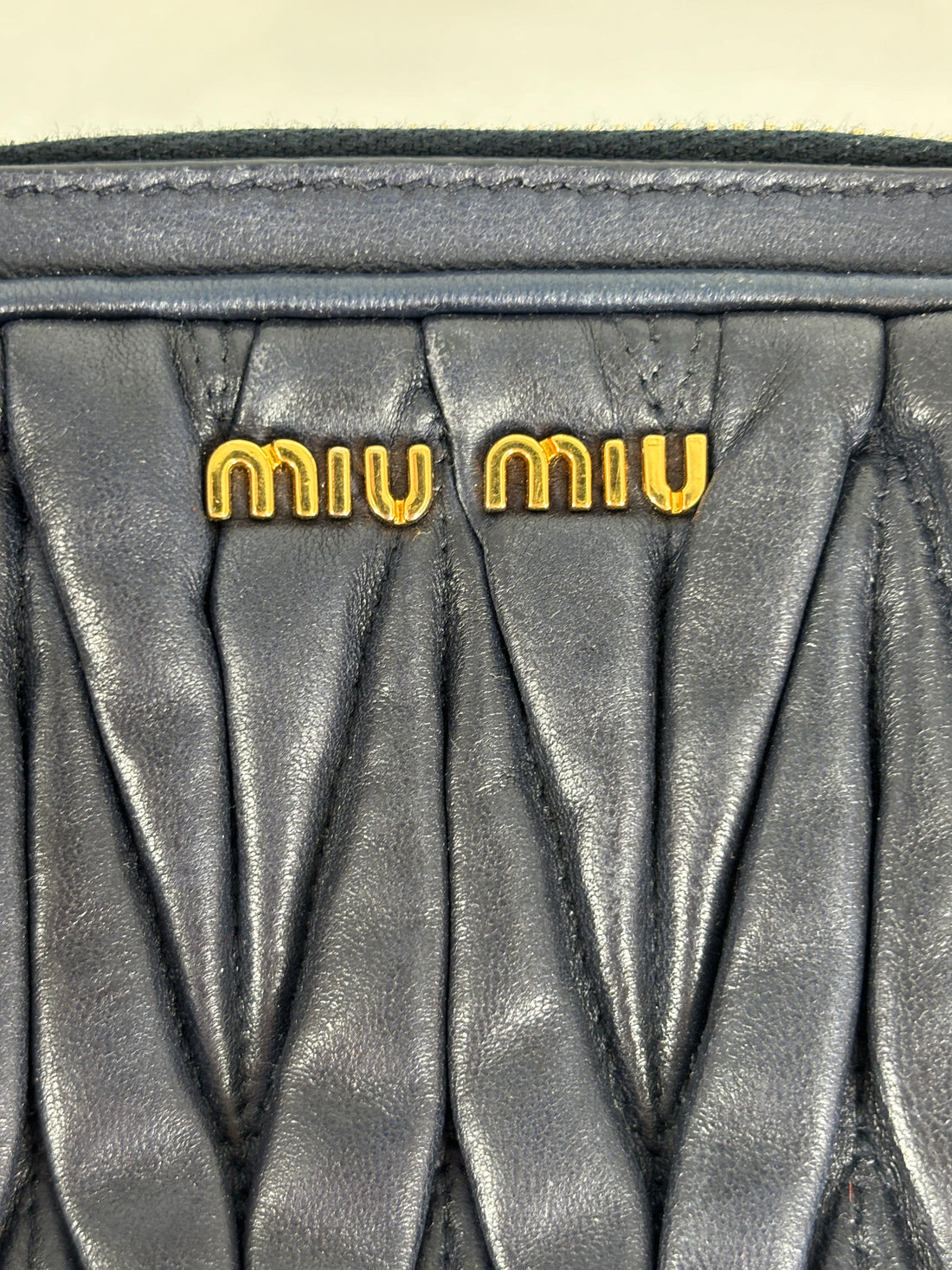 Miu Miu Matelasse Leather Corssbody Bag