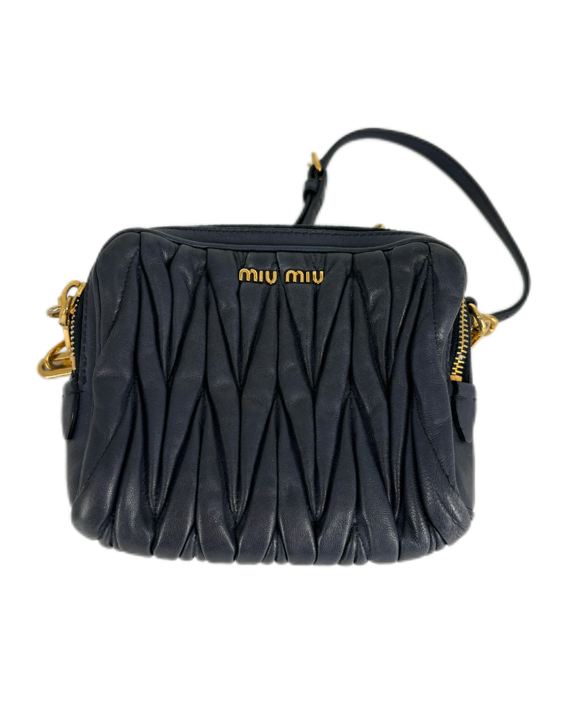 Miu Miu Matelasse Leather Corssbody Bag