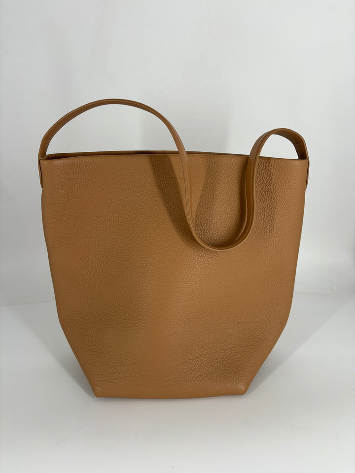 The Row Medium N/S Park Tote Bag in Leather