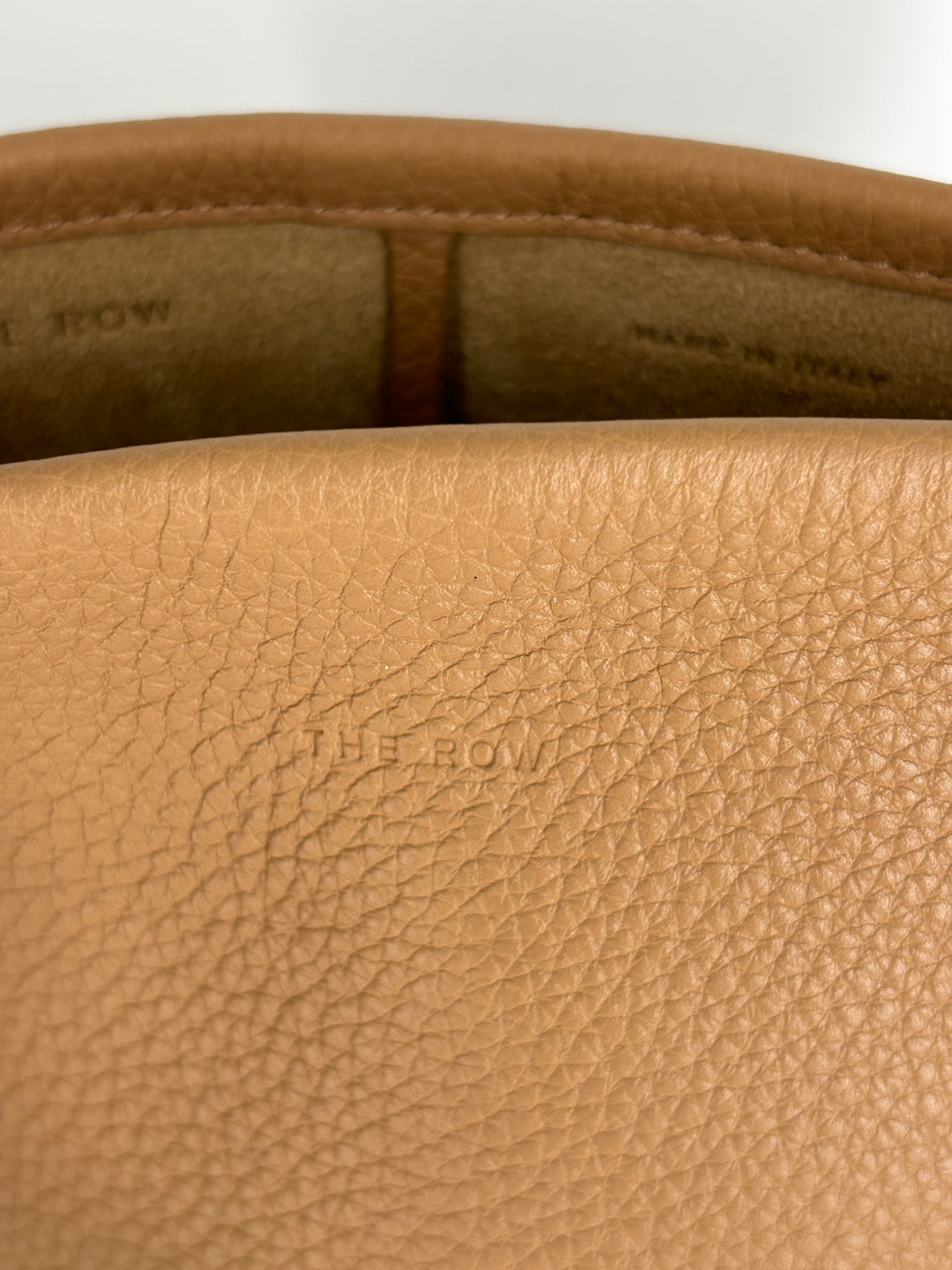 The Row Medium N/S Park Tote Bag in Leather
