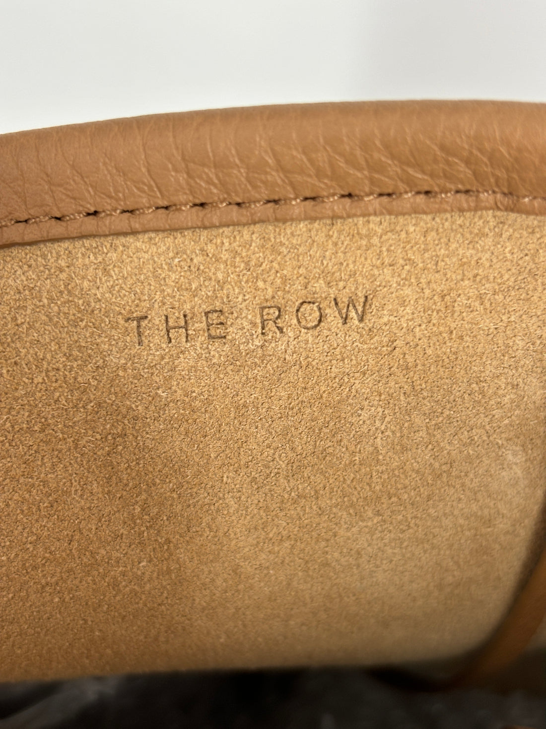 The Row Medium N/S Park Tote Bag in Leather