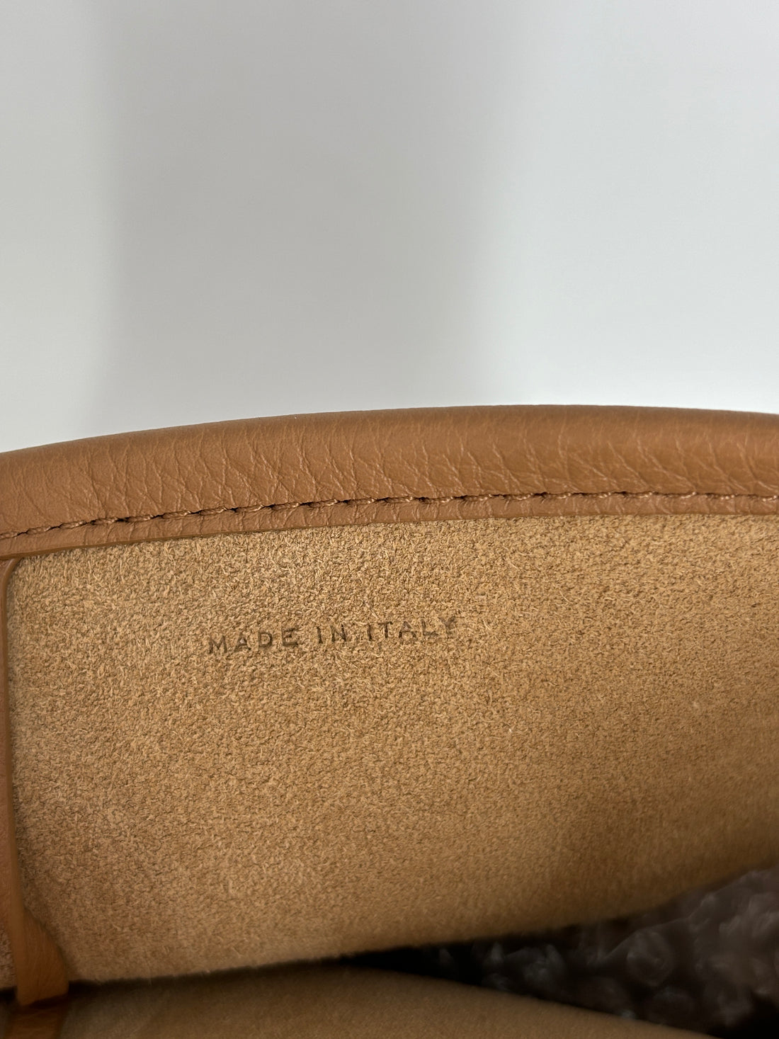 The Row Medium N/S Park Tote Bag in Leather