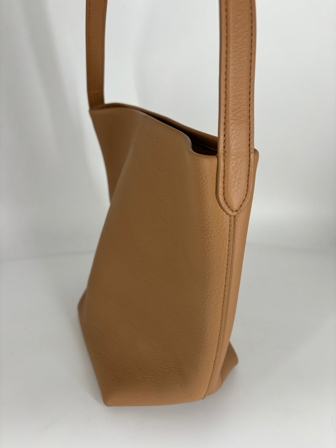 The Row Medium N/S Park Tote Bag in Leather