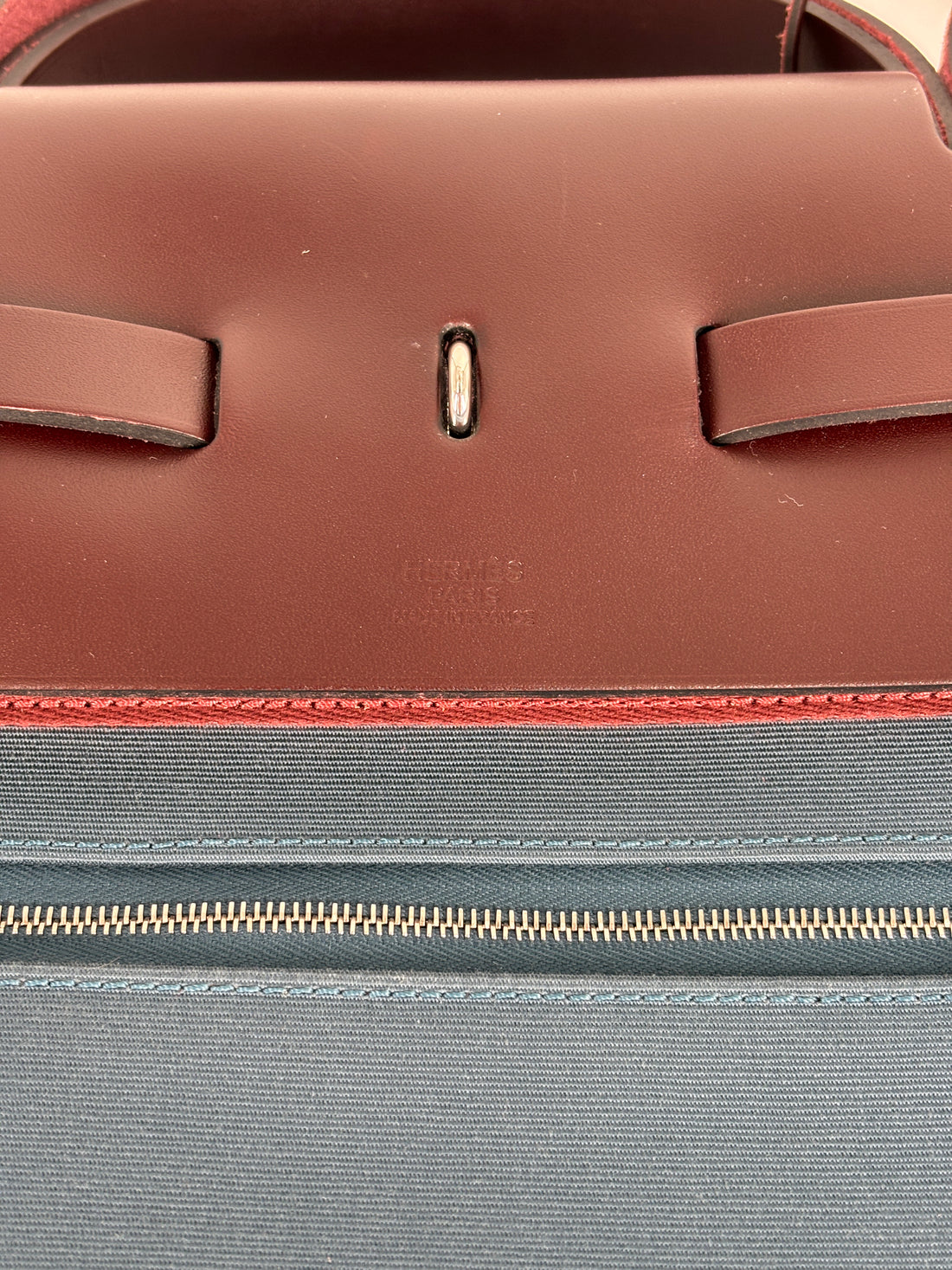 Hermes Beige Herbag Cabine 50
