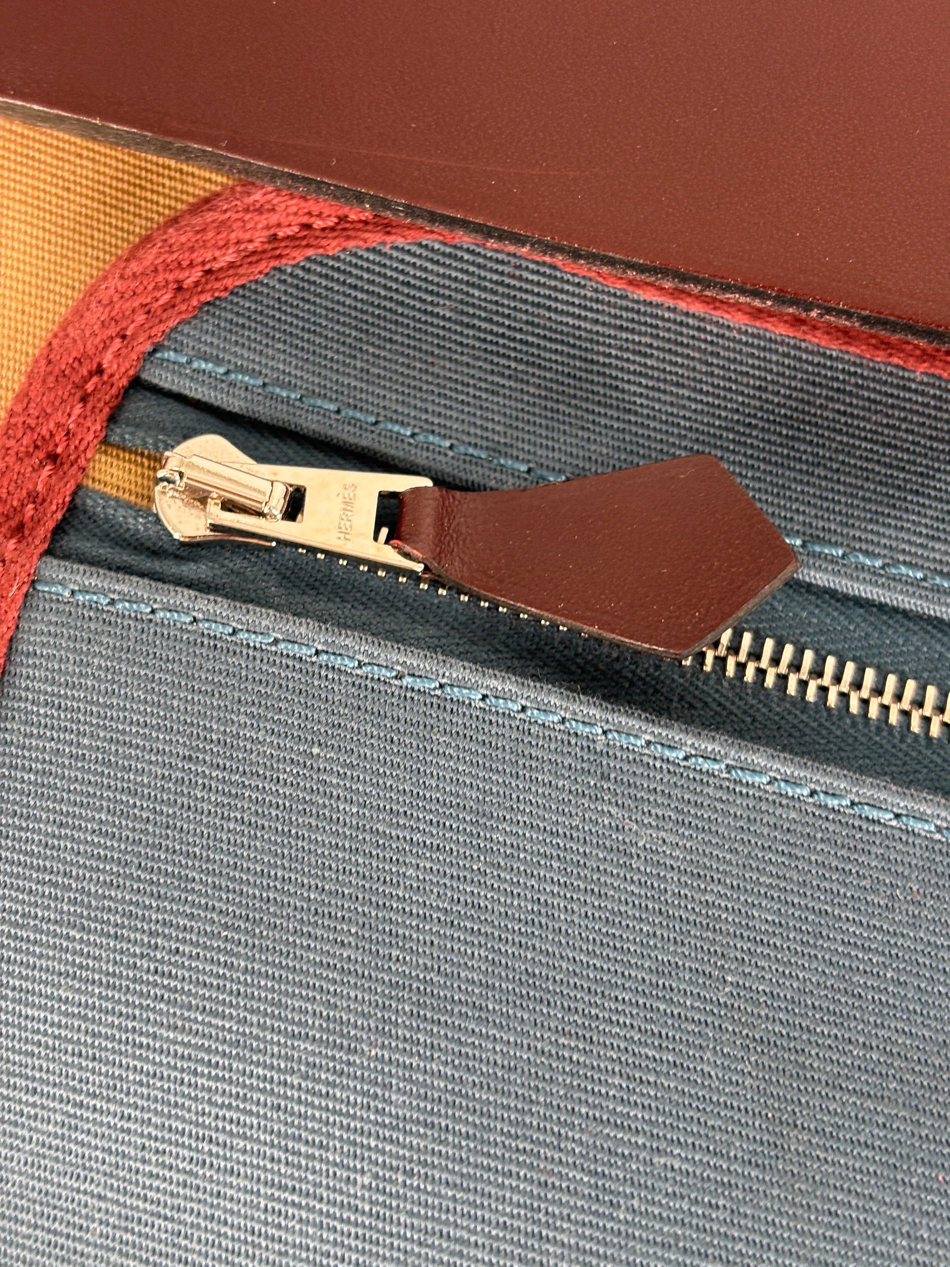 Hermes Beige Herbag Cabine 50