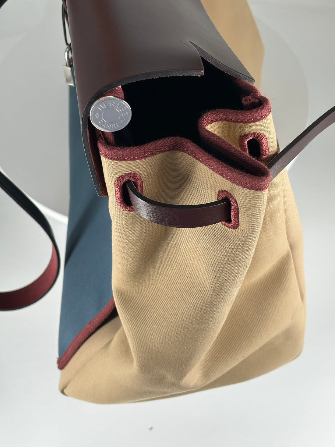 Hermes Beige Herbag Cabine 50