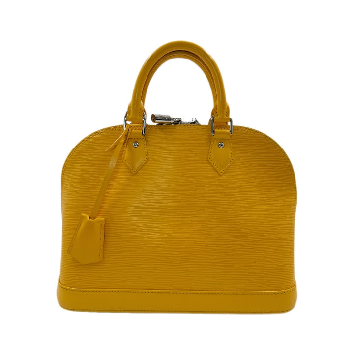 Louis Vuitton Epi Alma PM Hand bag Yellow