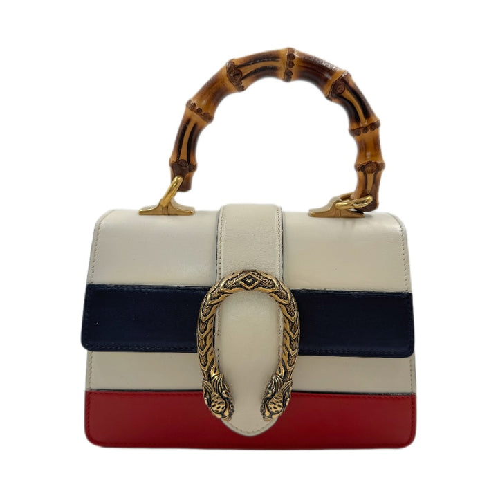 Gucci Dionysus Bamboo leather handbag Multicolor GG154