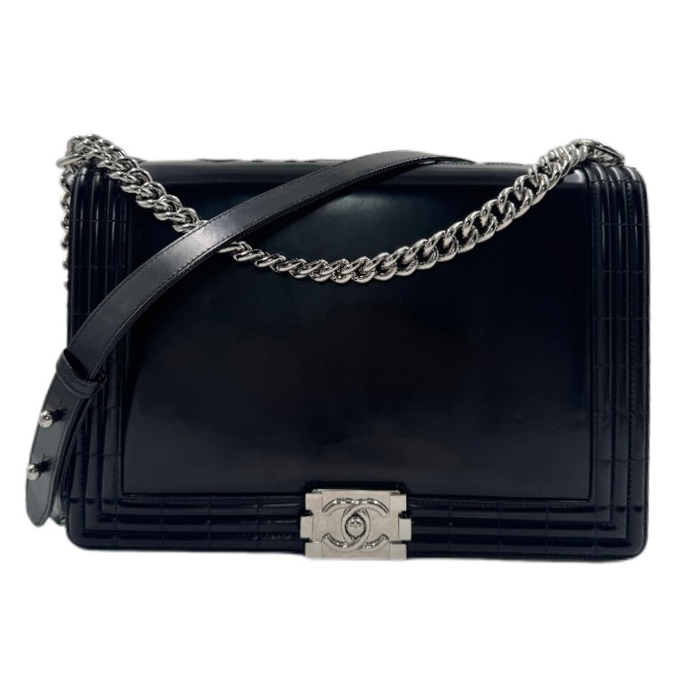 Chanel Large Boy Bag Black Shoulder Bag