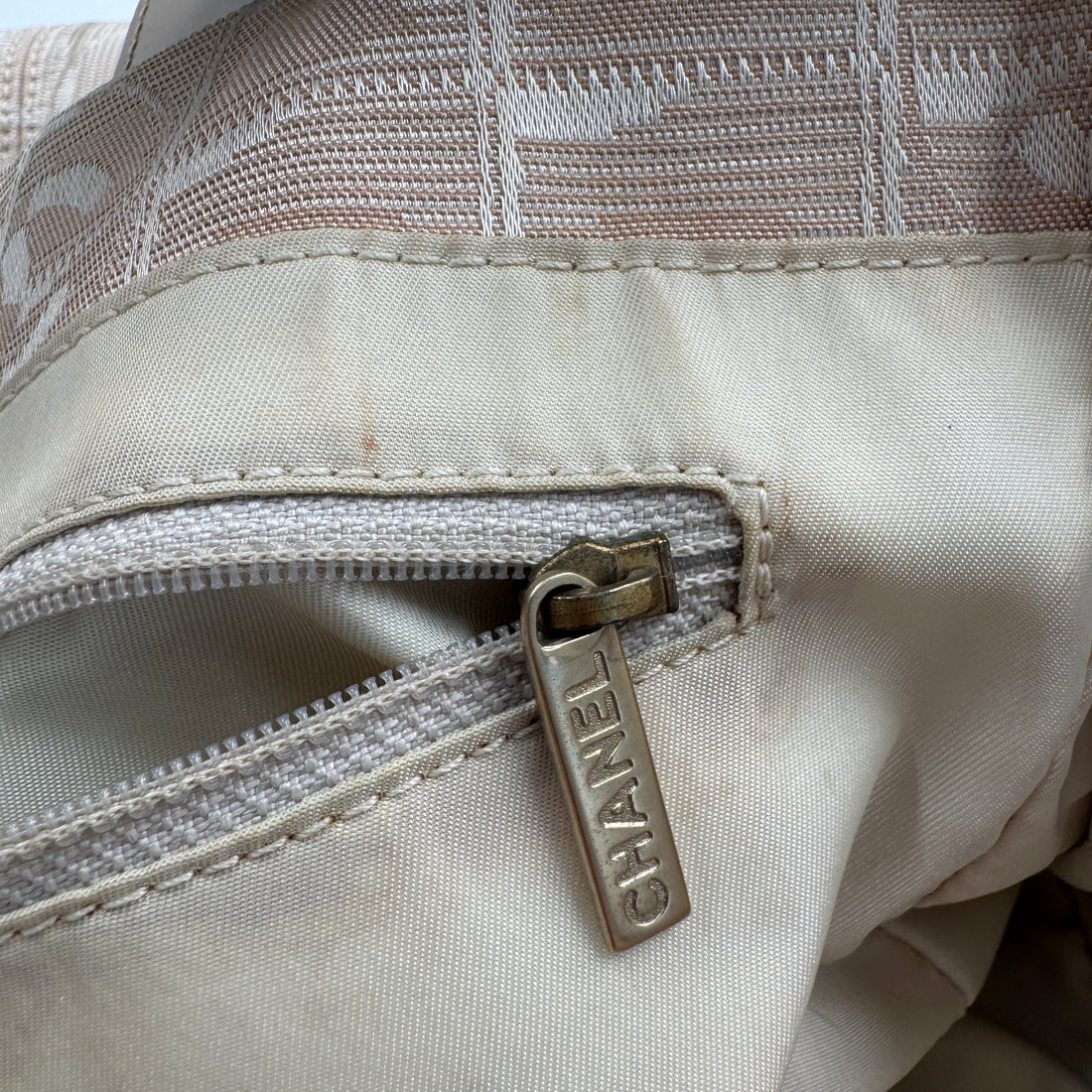 Chanel Travel Ligne Neutrals Tote