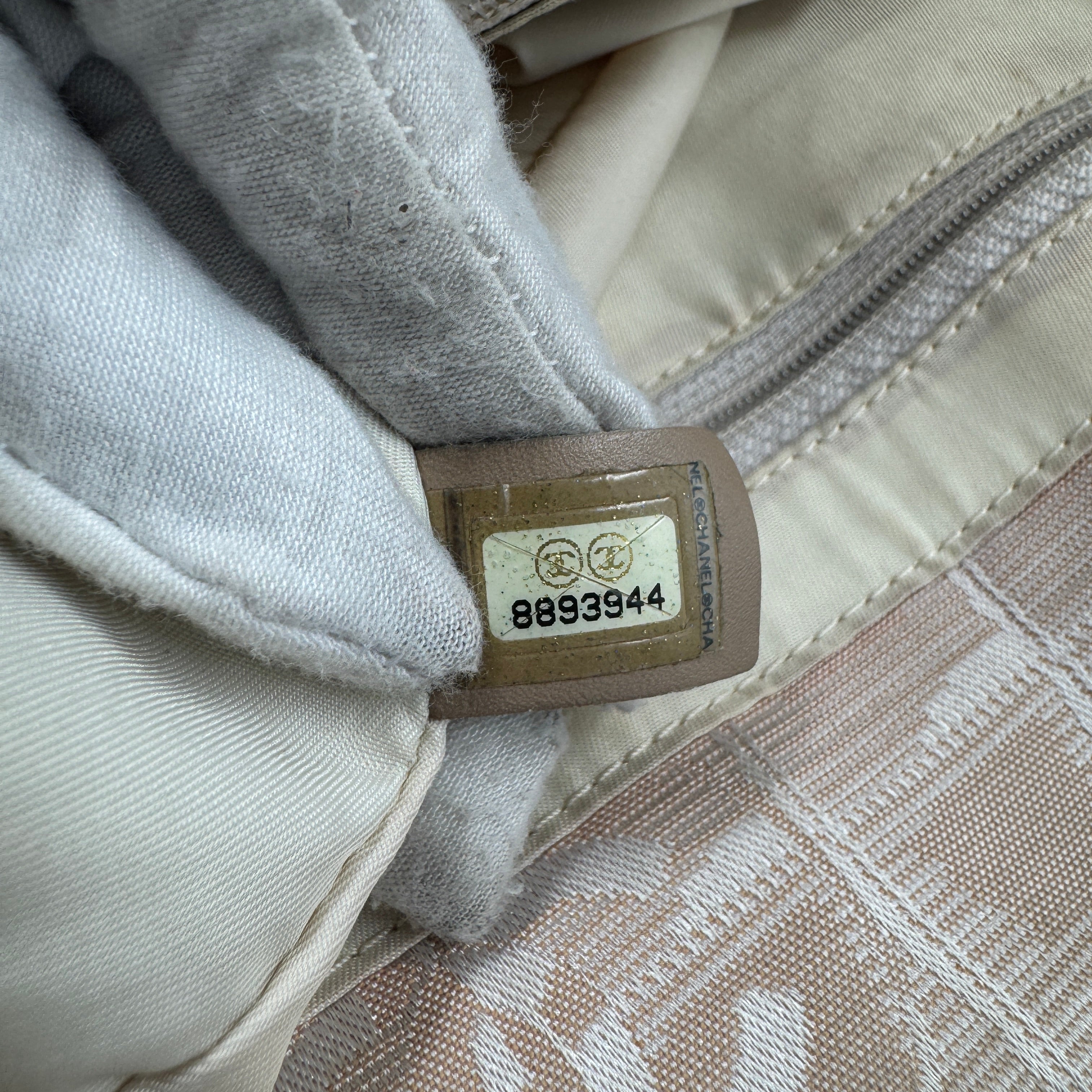 Chanel Travel Ligne Neutrals Tote
