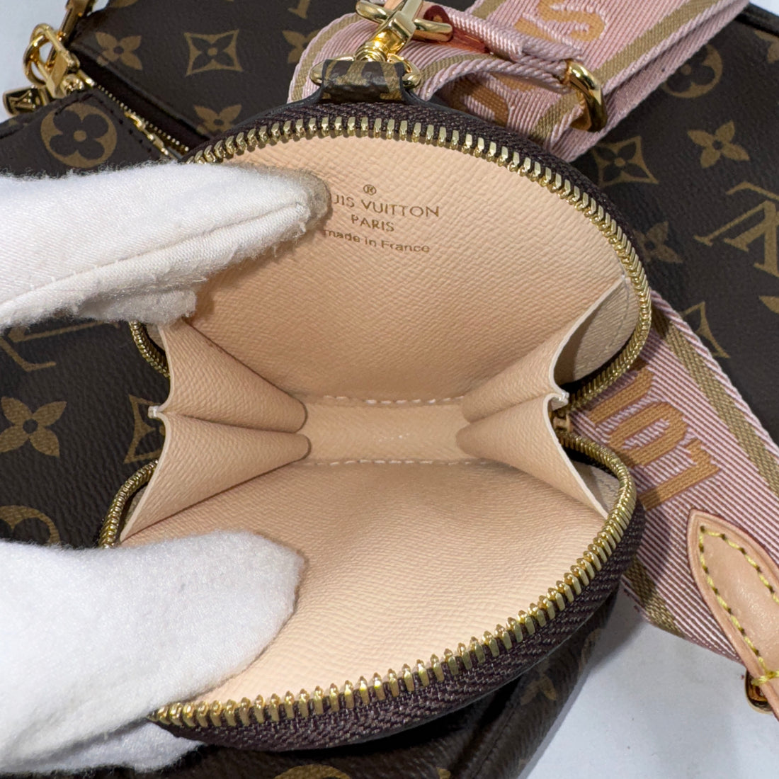 Louis Vuitton Light Pink Multi Pochette