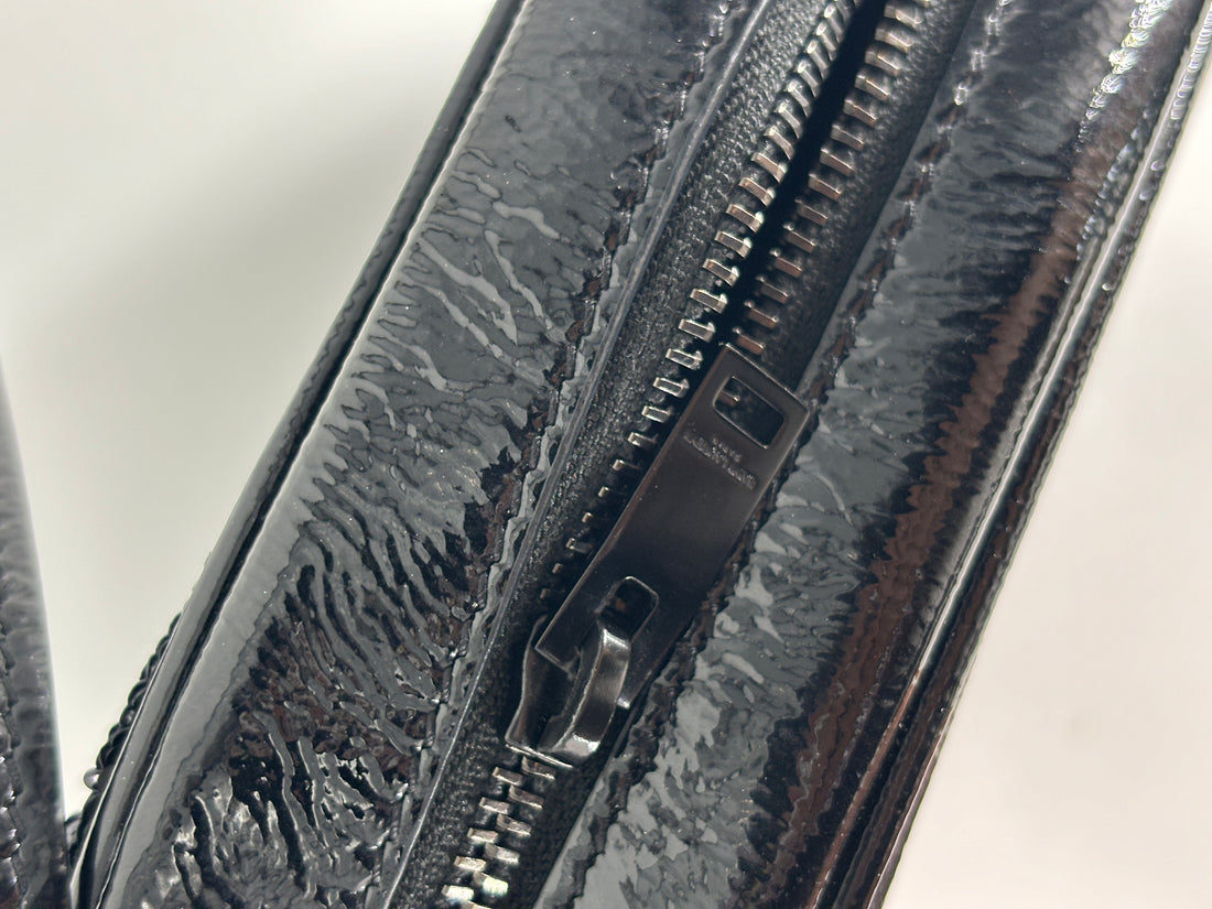 Saint Laurent Monogram Sequin Blogger Bag Black