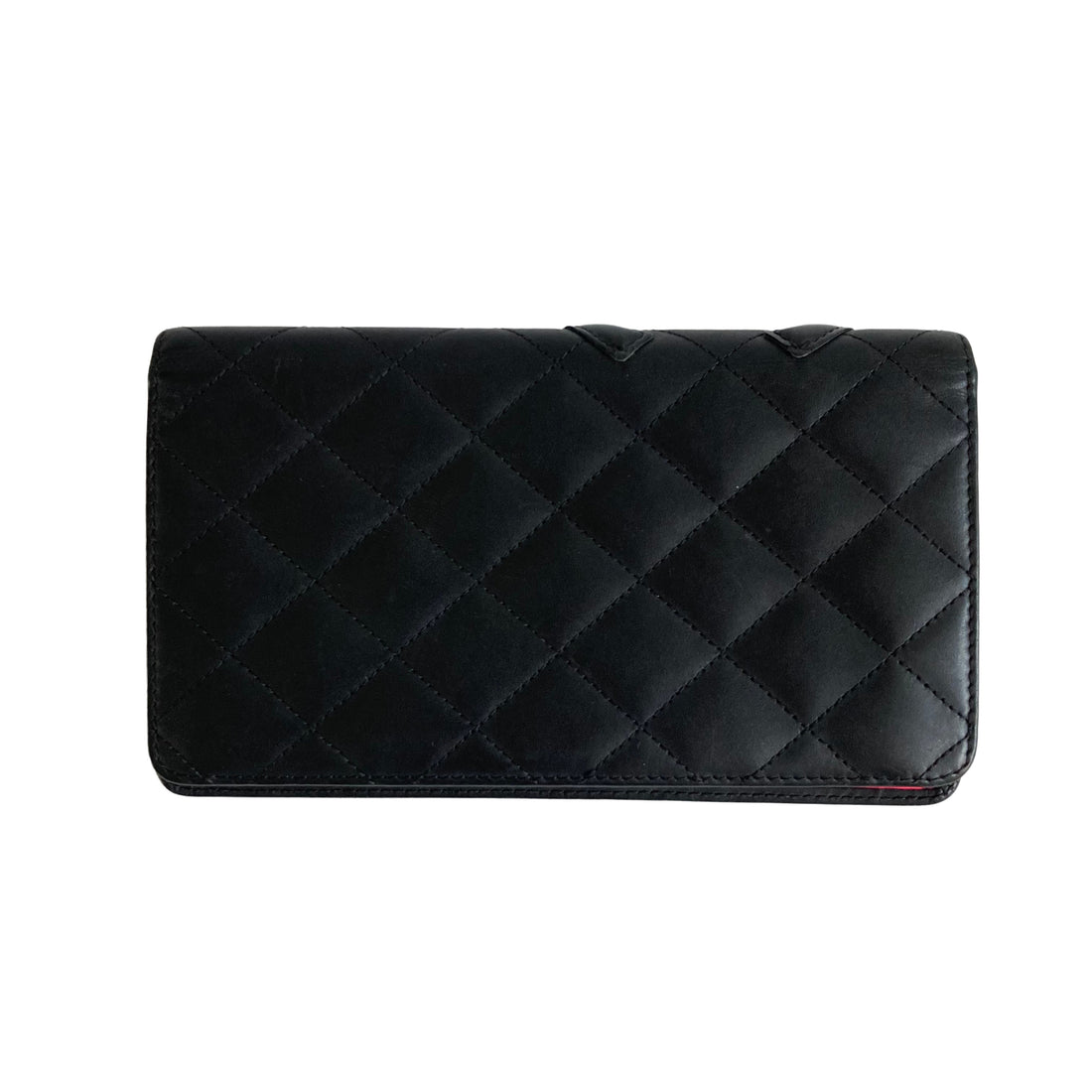 Chanel Cambon Bifold Wallet Black CC 18747591