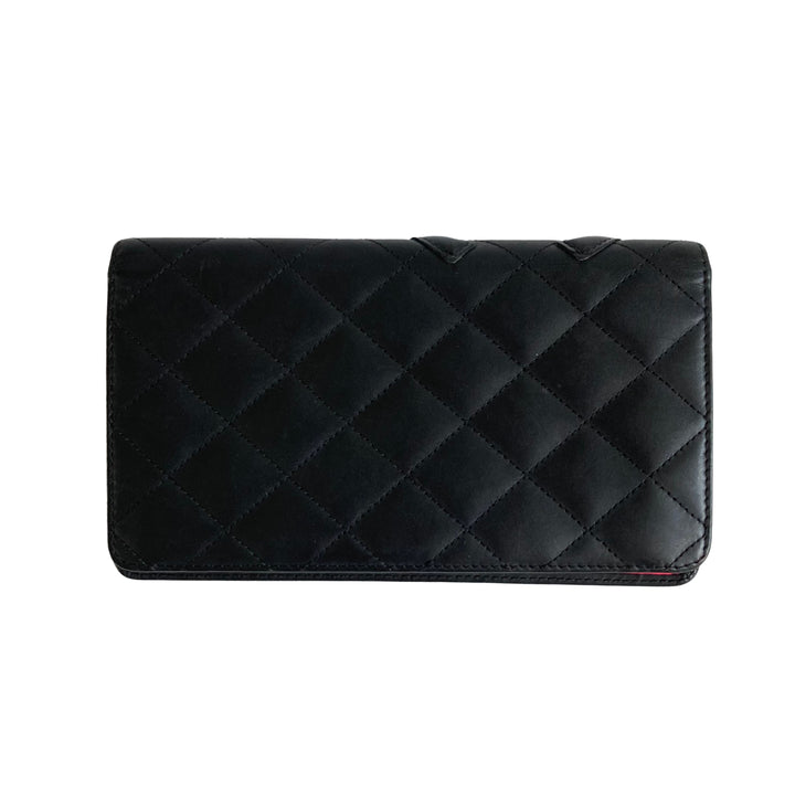Chanel Cambon Bifold Wallet Black CC 18747591
