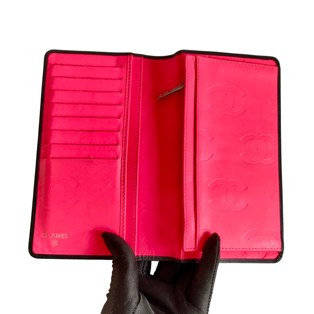 Chanel Cambon Bifold Wallet Black CC 18747591