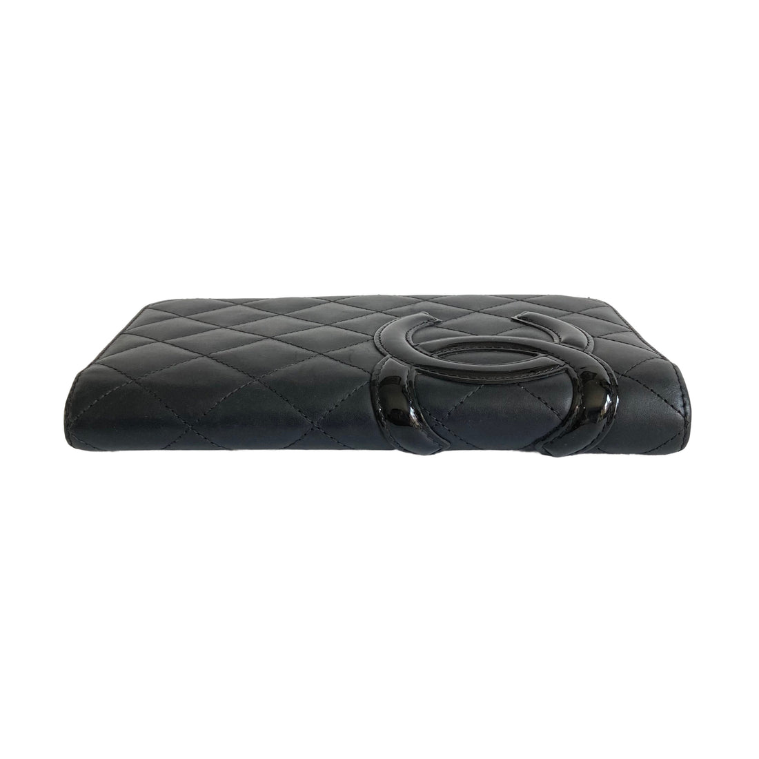 Chanel Cambon Bifold Wallet Black CC 18747591