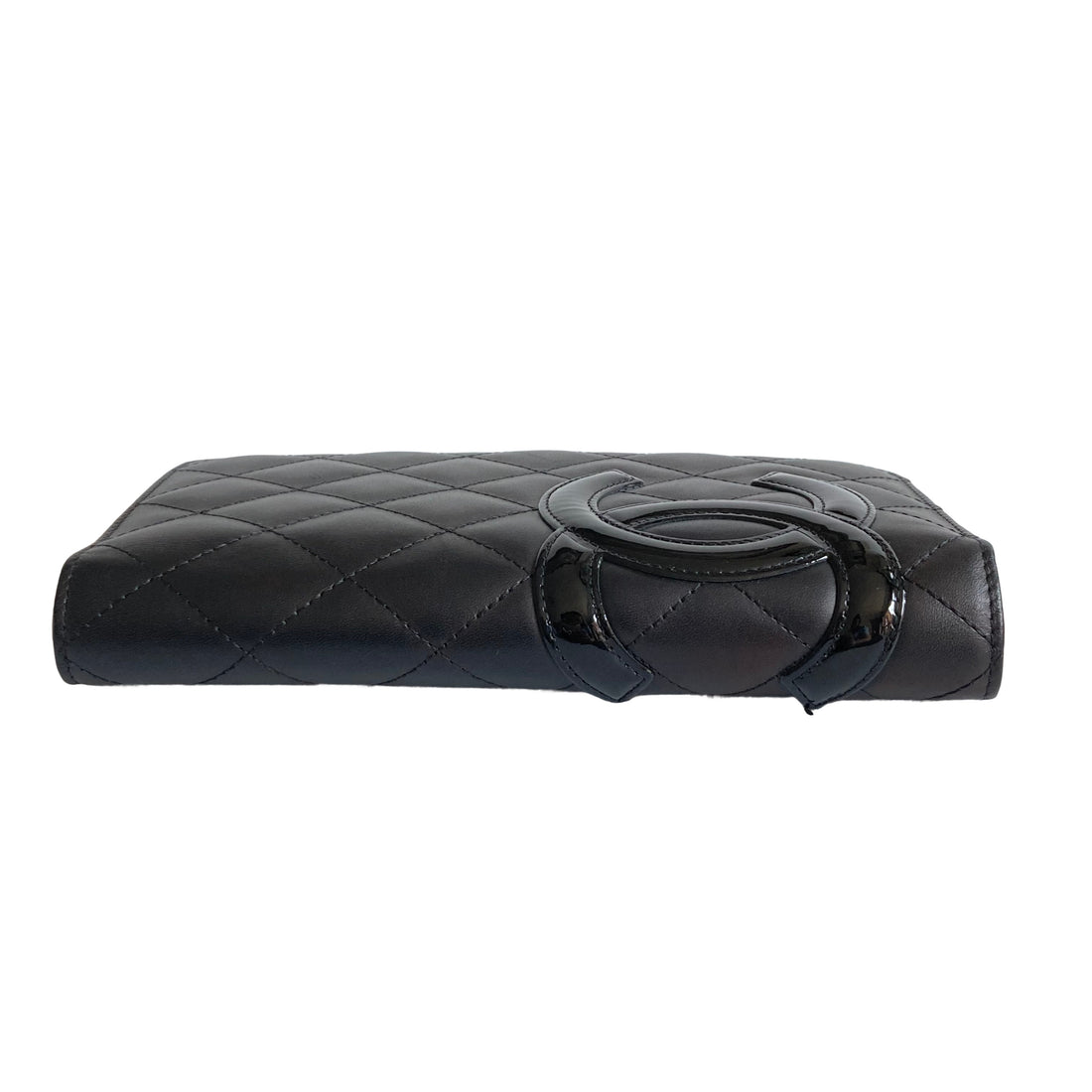 Chanel Cambon Bifold Wallet Black CC 17391983