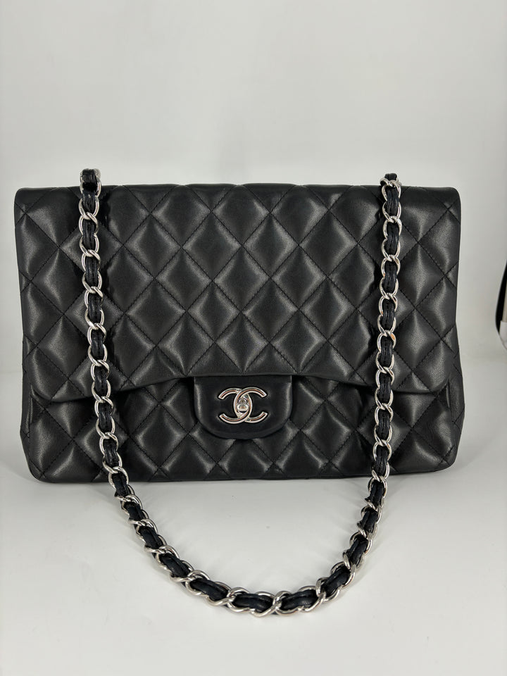 Chanel Classic Jumbo Single Flap SHW