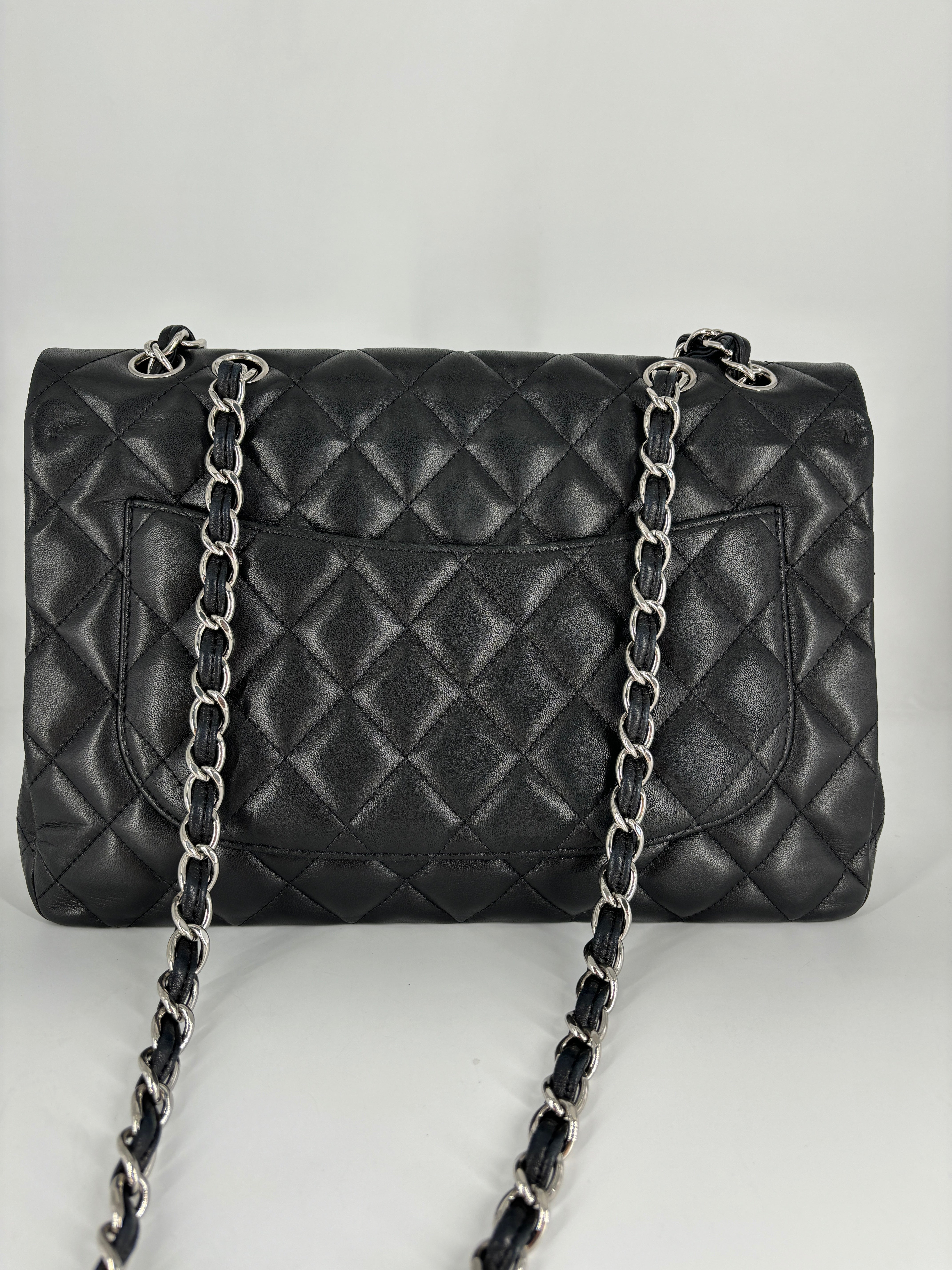 Chanel Classic Jumbo Single Flap SHW