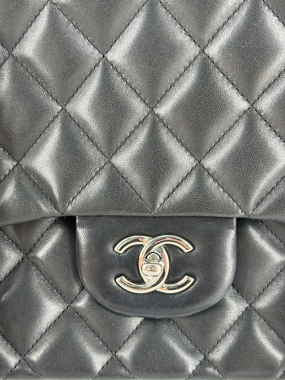 Chanel Classic Jumbo Single Flap SHW CC150