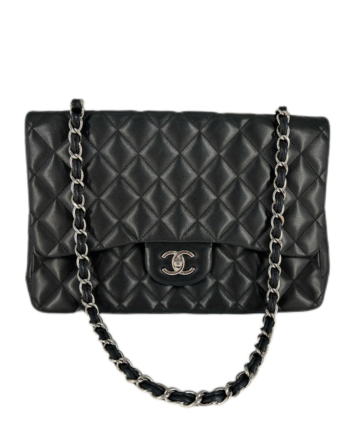 Chanel Classic Jumbo Single Flap SHW