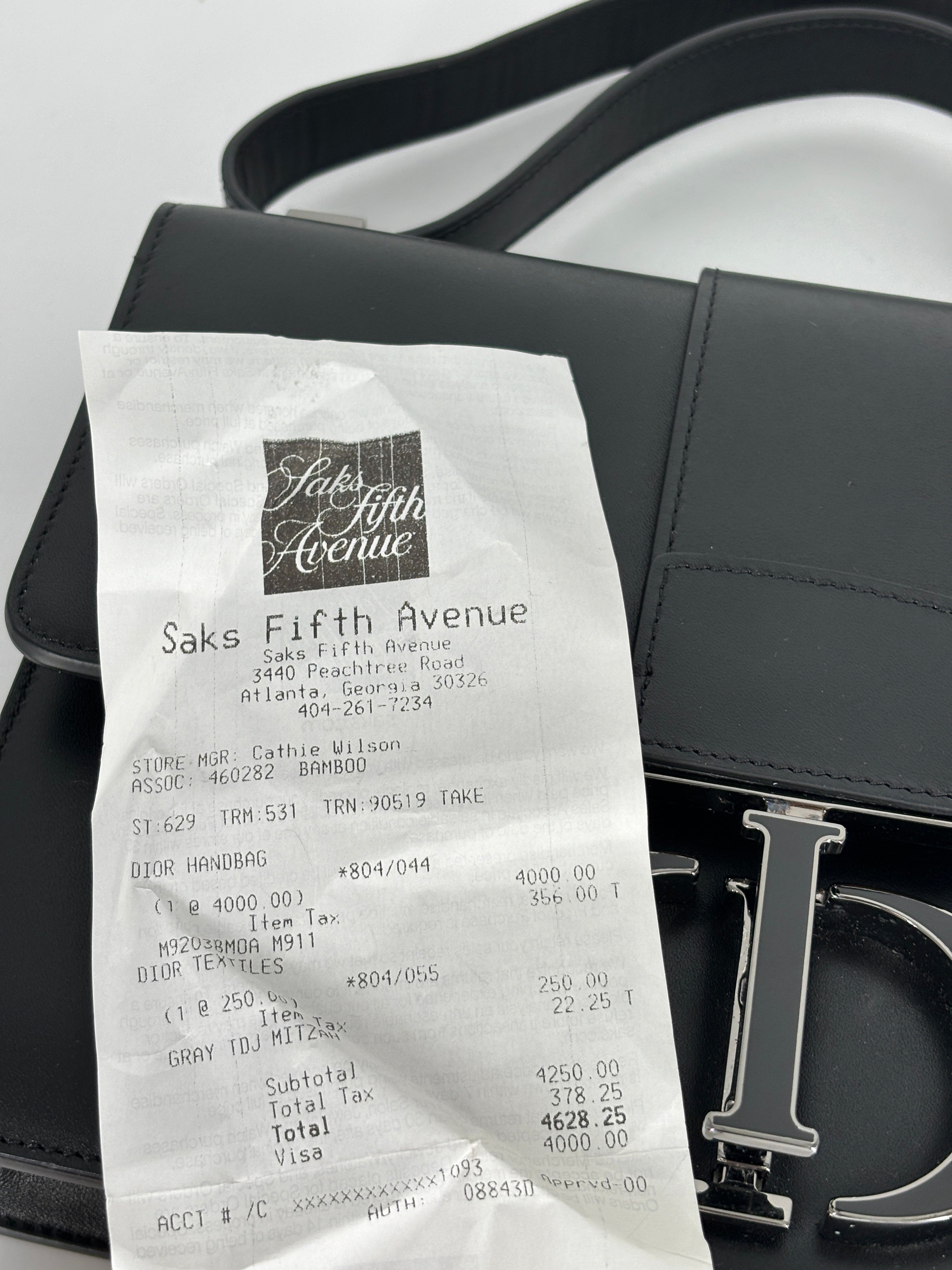 Dior Smooth Calfskin 30 Montaigne Flap Bag