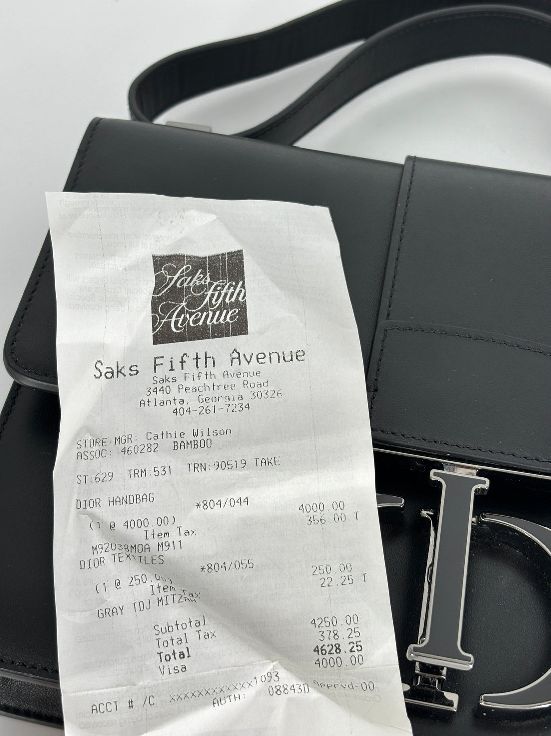 Dior Smooth Calfskin 30 Montaigne Flap Bag