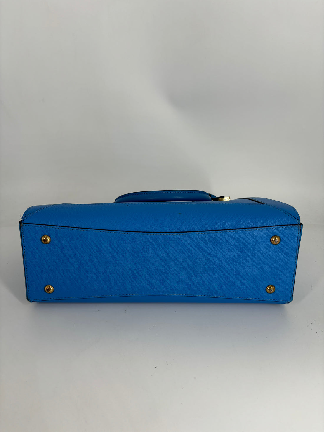 MCM Saffino Nuevo Tote Blue