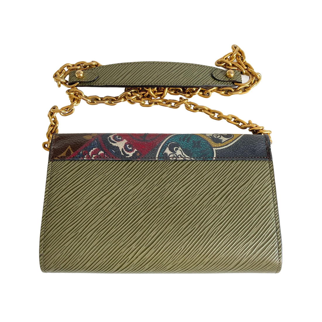 Louis Vuitton Twist Chain Wallet Limited Edition Kabuki Stickers lv459