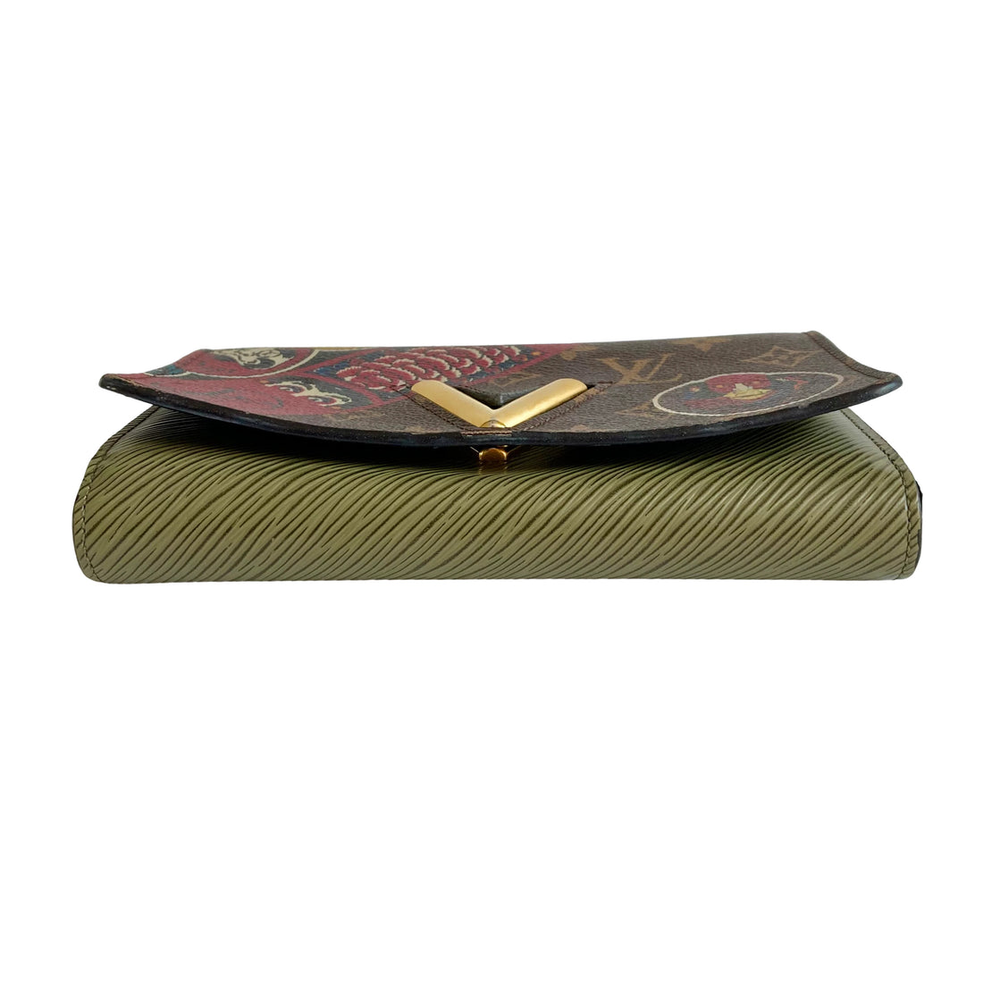 Louis Vuitton Twist Chain Wallet Limited Edition Kabuki Stickers lv459
