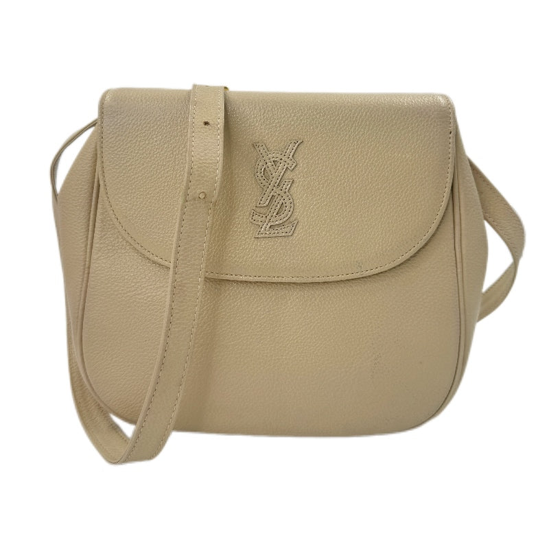 Yves Saint Laurent Mini Shoulder Bags Cream Beige