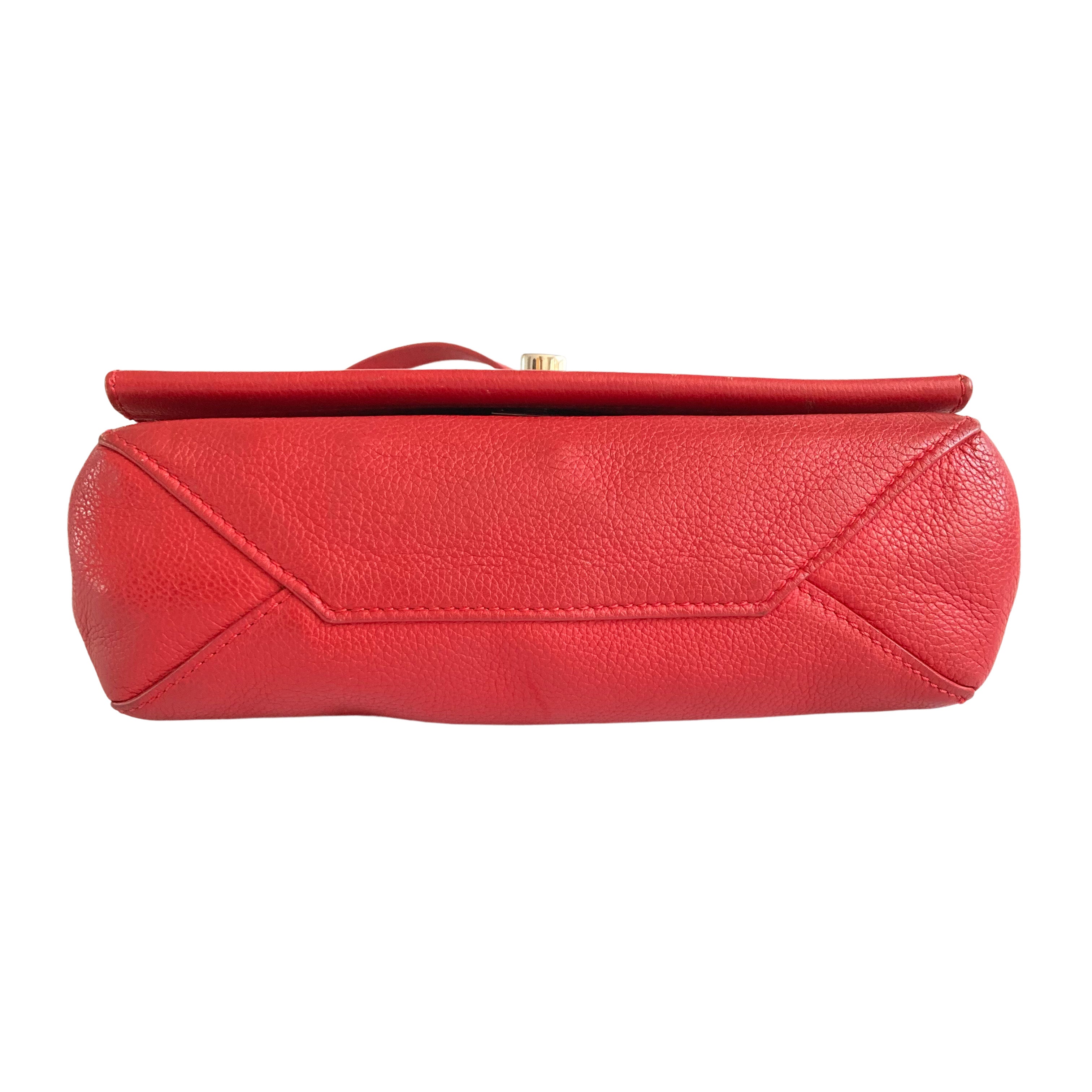 Louis Vuitton Lockme II Handbag Red