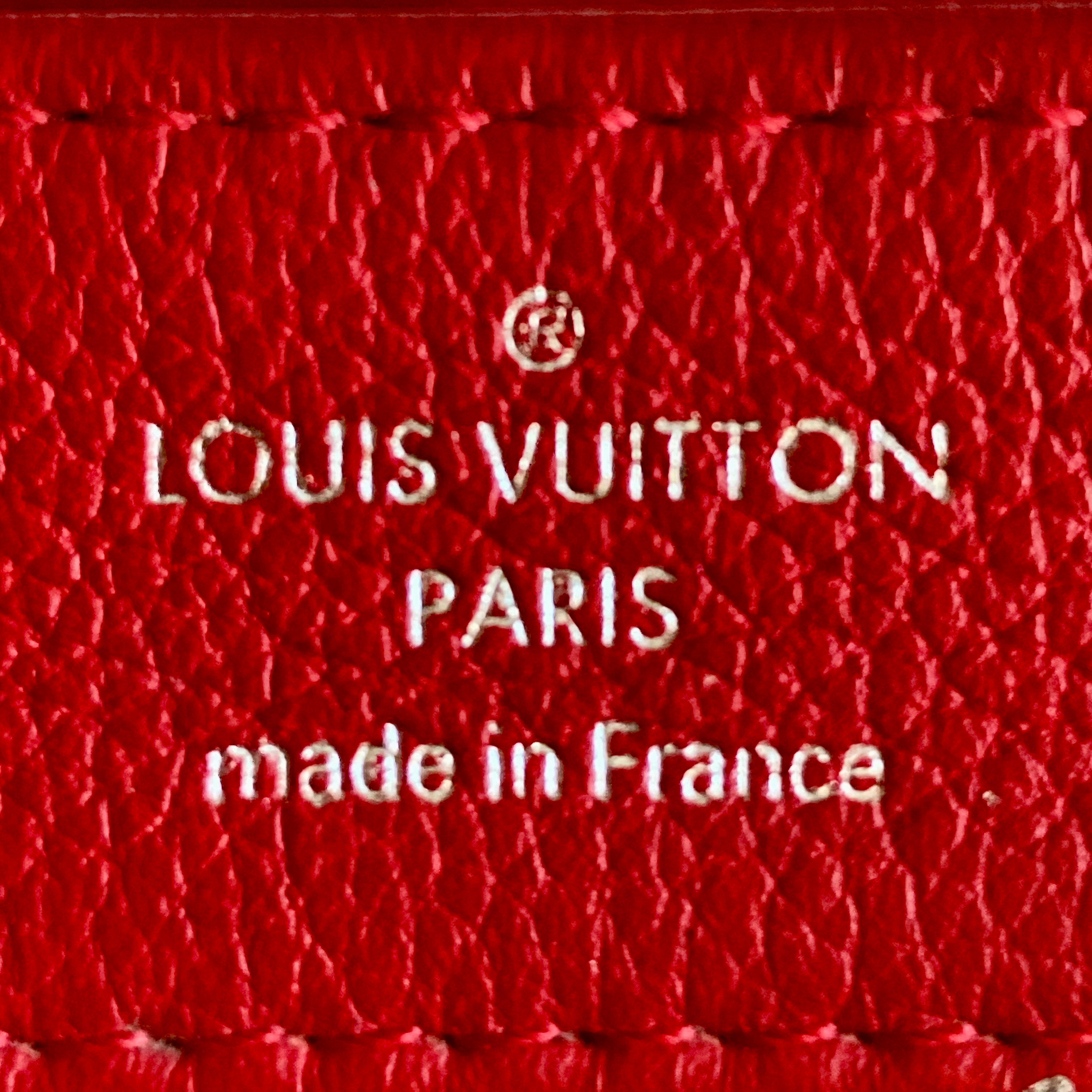 Louis Vuitton Lockme II Handbag Red