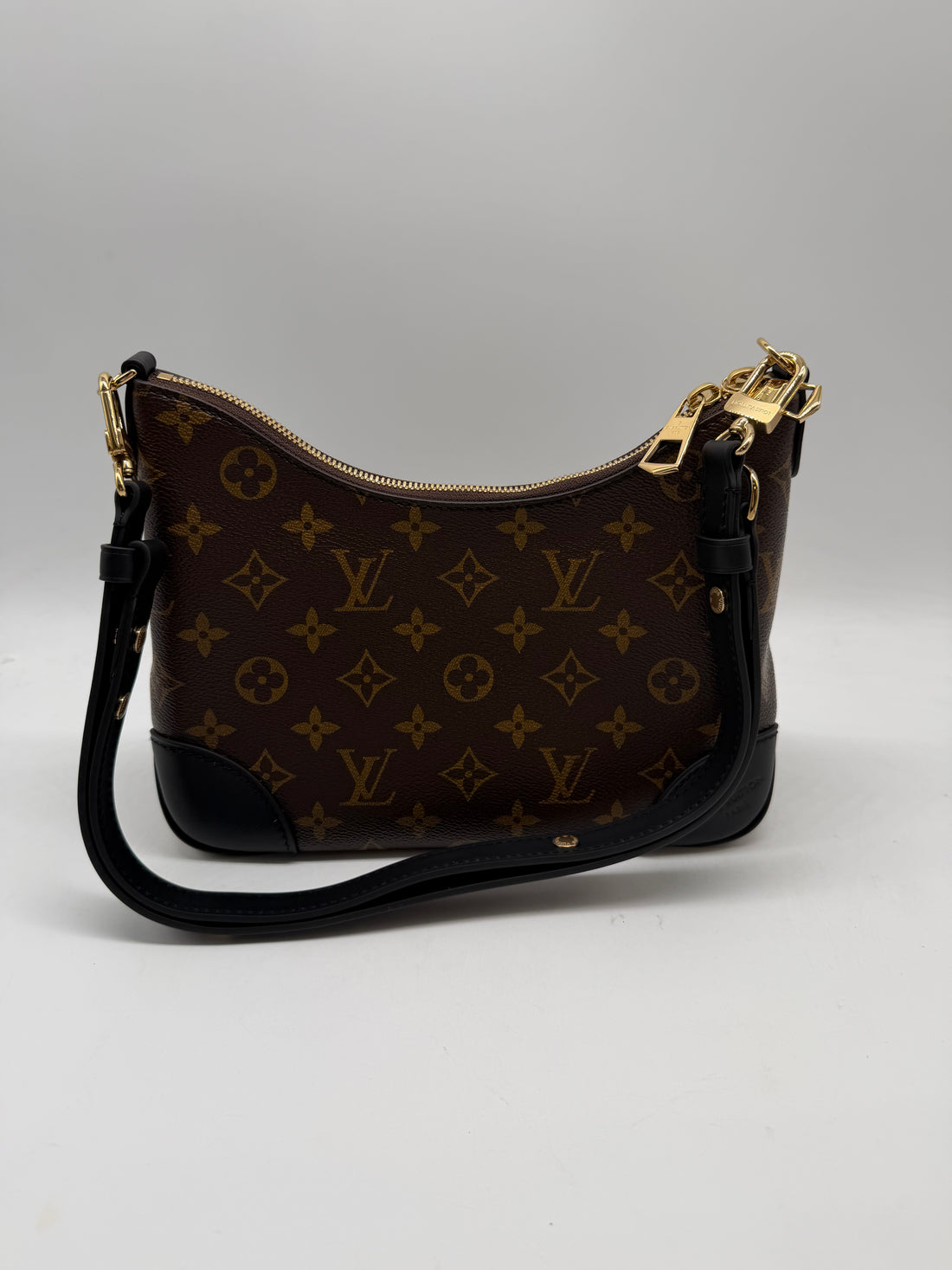 Louis Vuitton Classic Monogram Boulogne PM Black LV1133