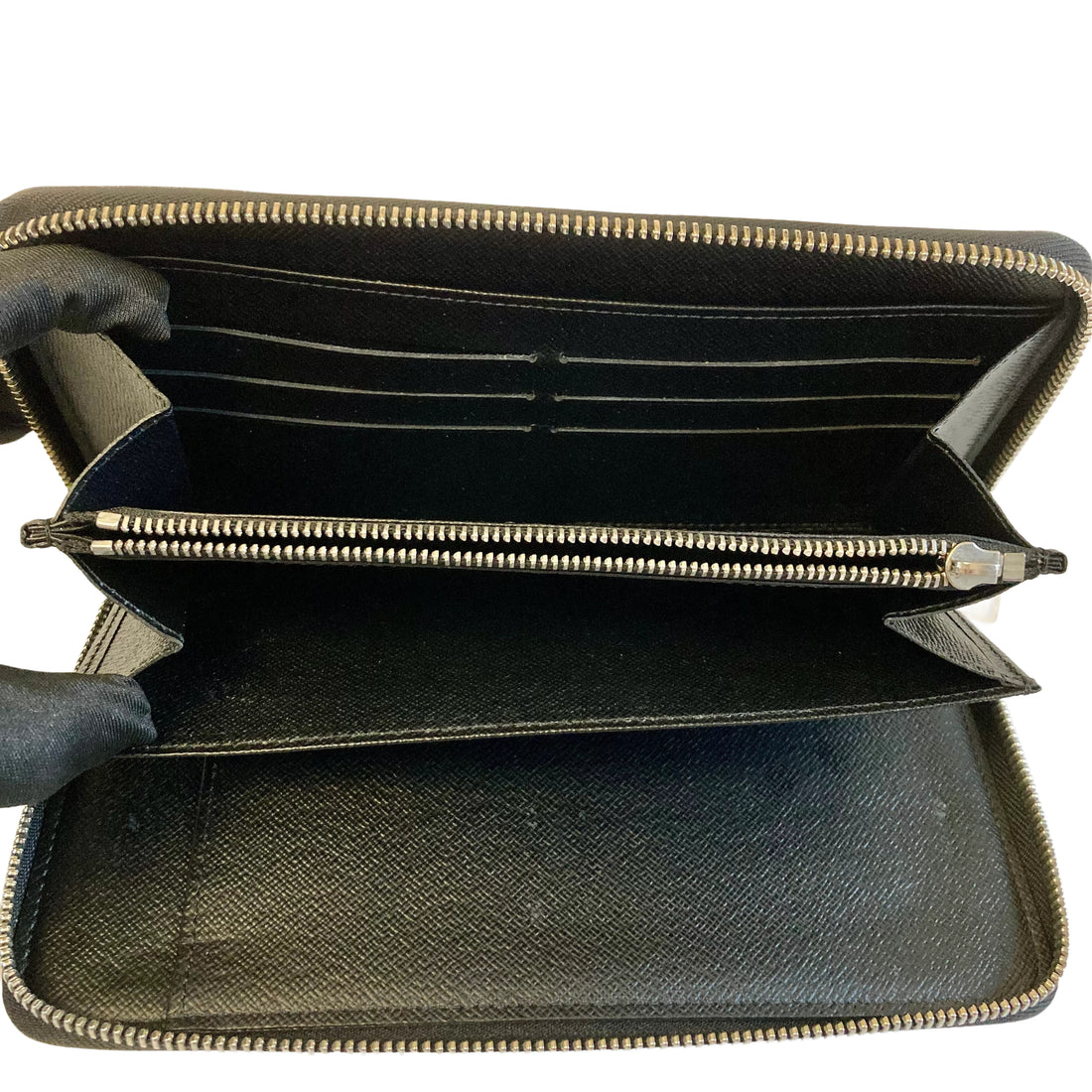 Louis Vuitton Damier Graphite Zippy Long Wallet
